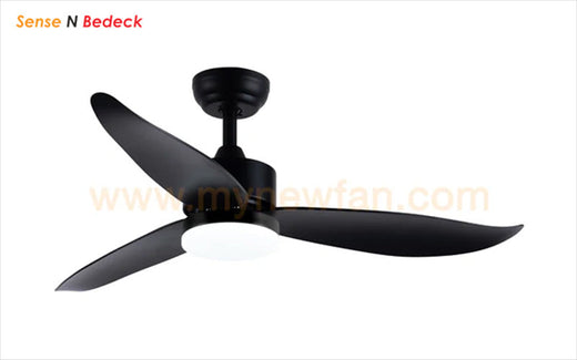 Black HDB Ceiling fan