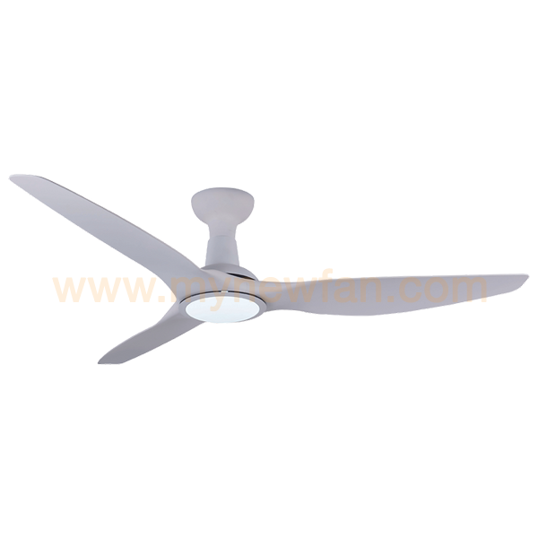 Bestar Sleek frosted white ceiling fan